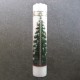 White Advent Pillar Candles - Christmas Tree